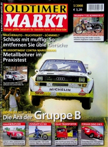 Deckblatt Oldtimer Markt (05/2008)